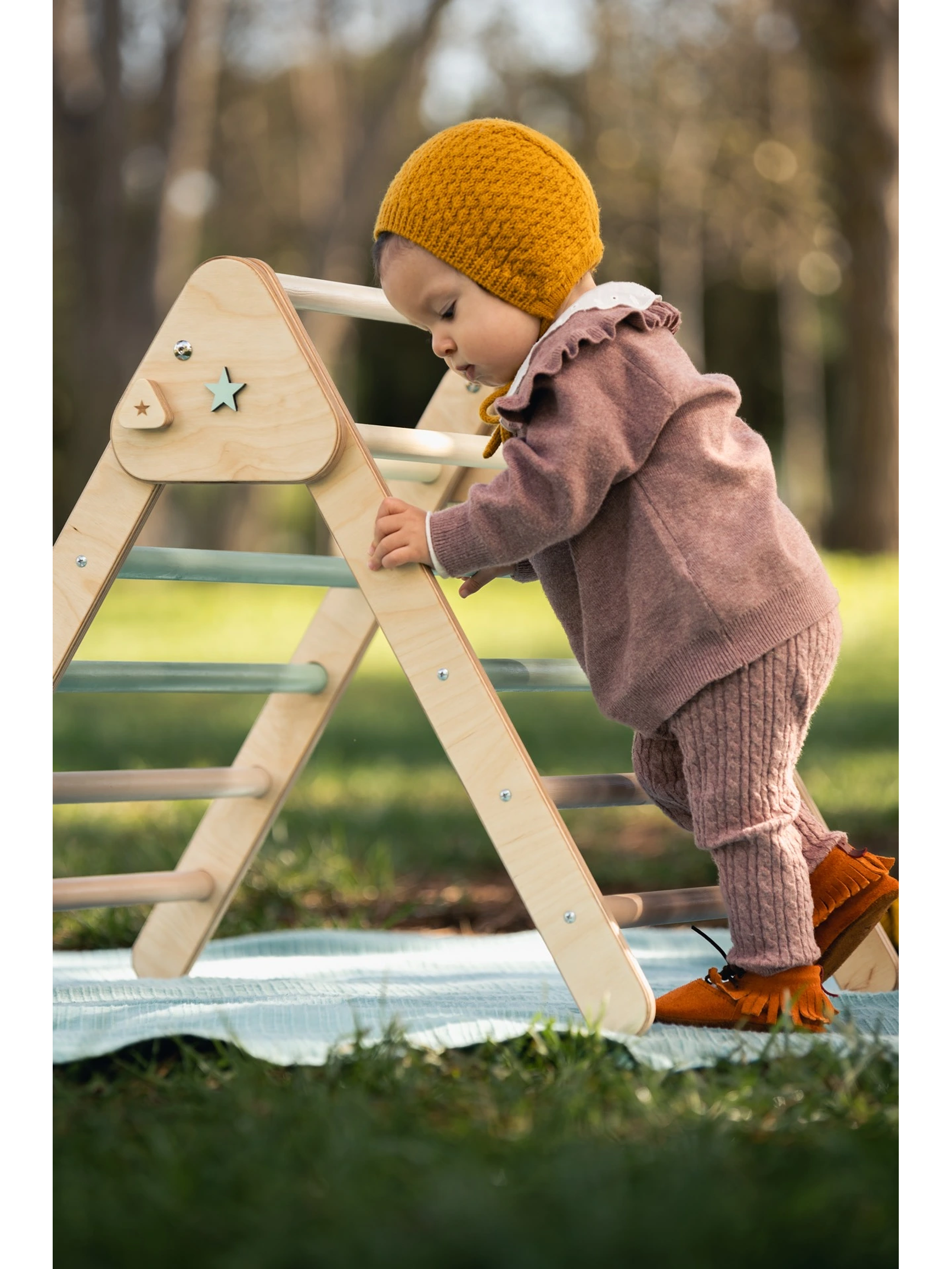 Mini triângulo pikler (nature) 3