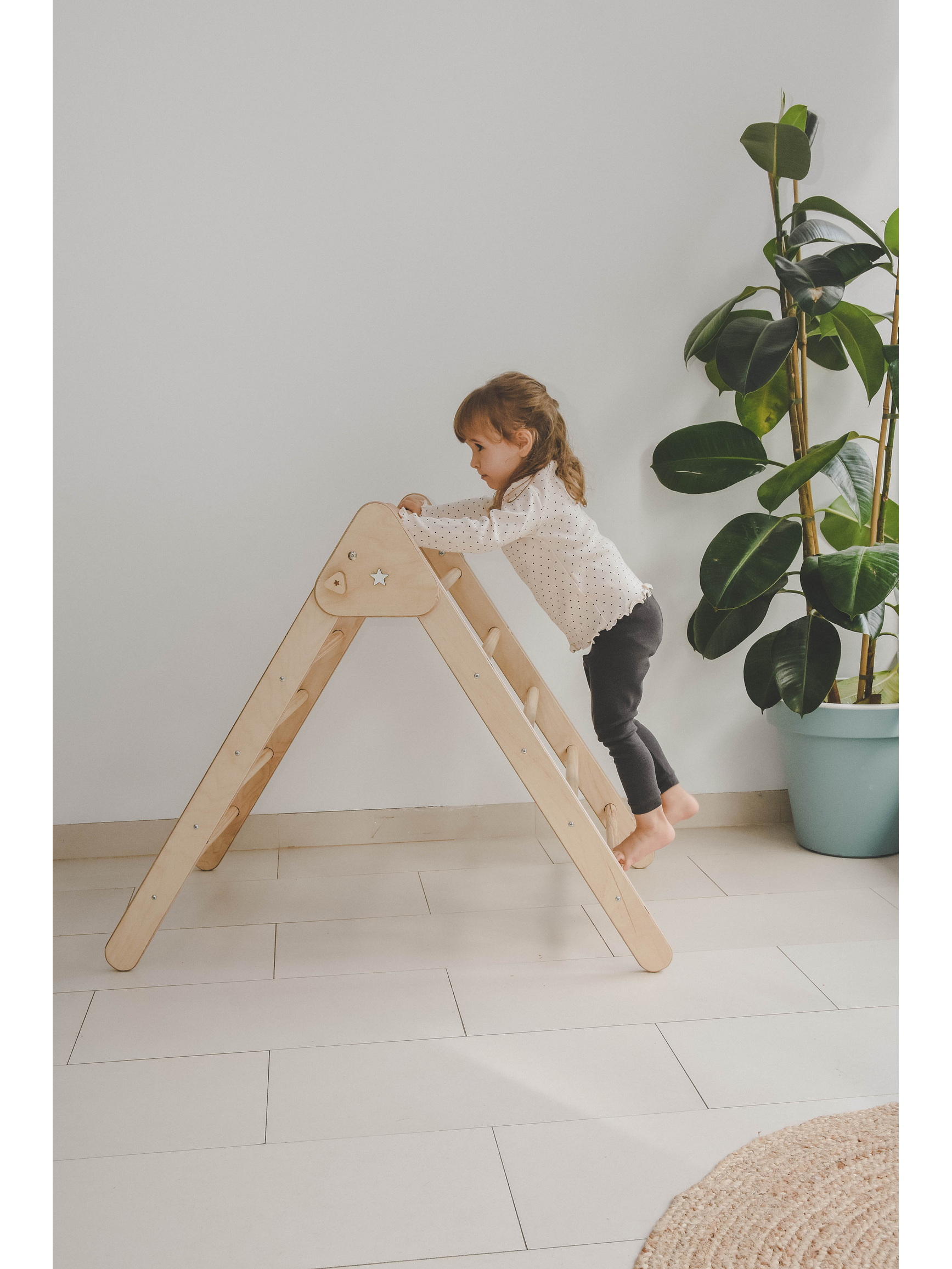 Triángulo de Pikler (natural) 2