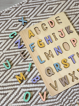 Puzzle letras de encaixar