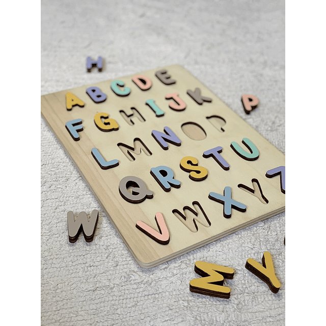 Puzzle letras de encaixar