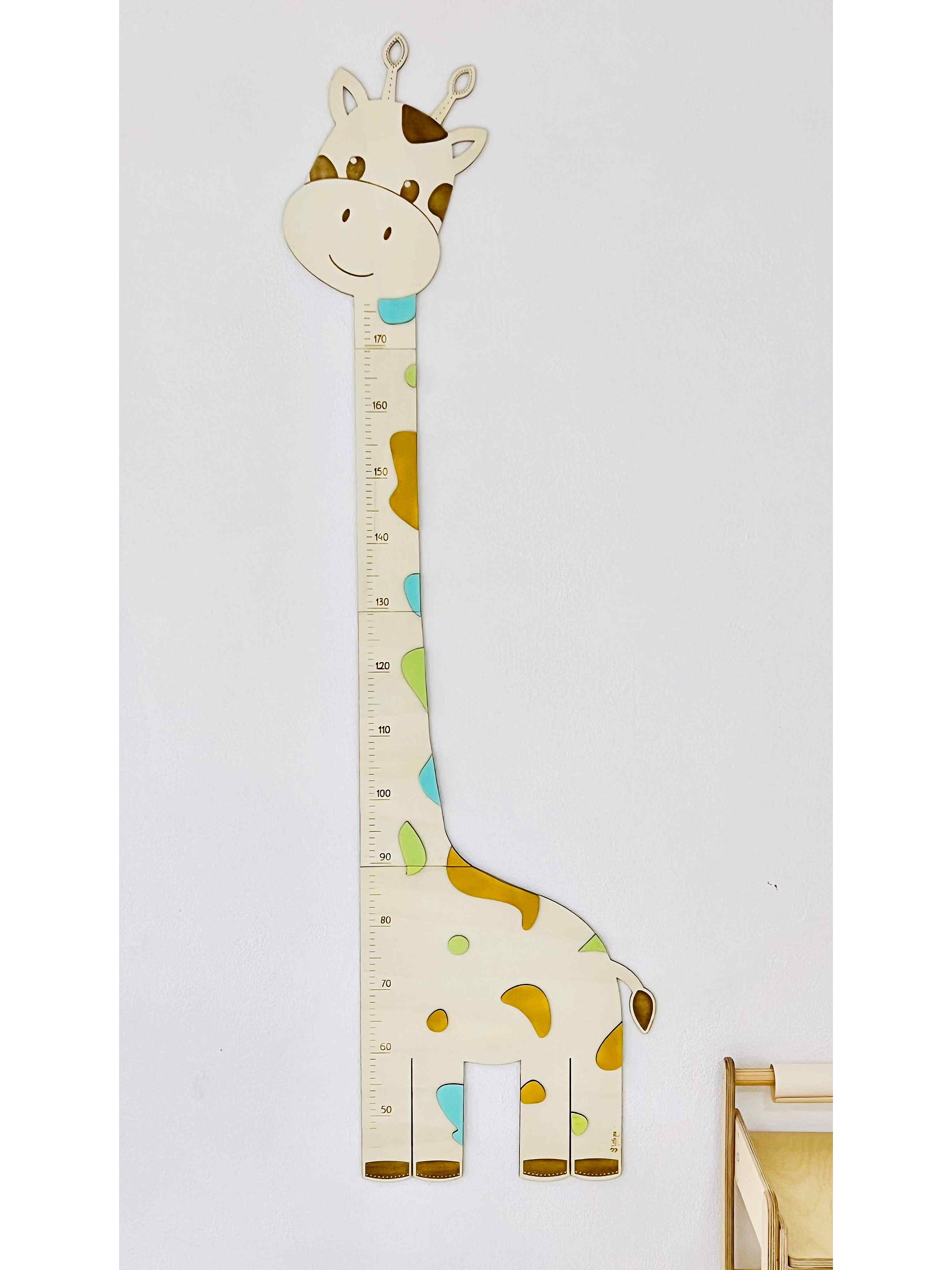 Tableau de croissance de la girafe 2