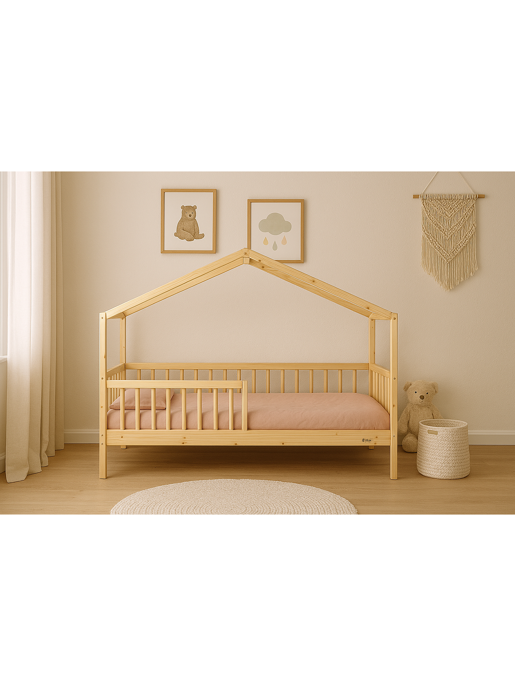 Cama casinha com altura 1