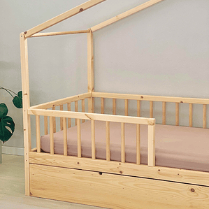 Cama casinha com altura