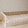 Cama Montessori branca 1