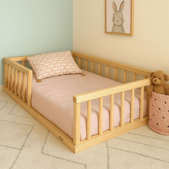 Cama Montessori paus retangulares 2