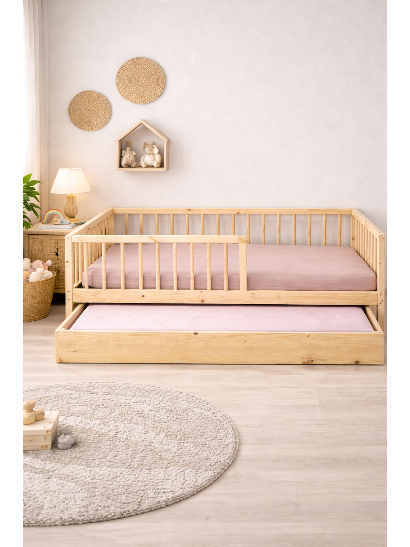 Cama montessori com gaveta 2