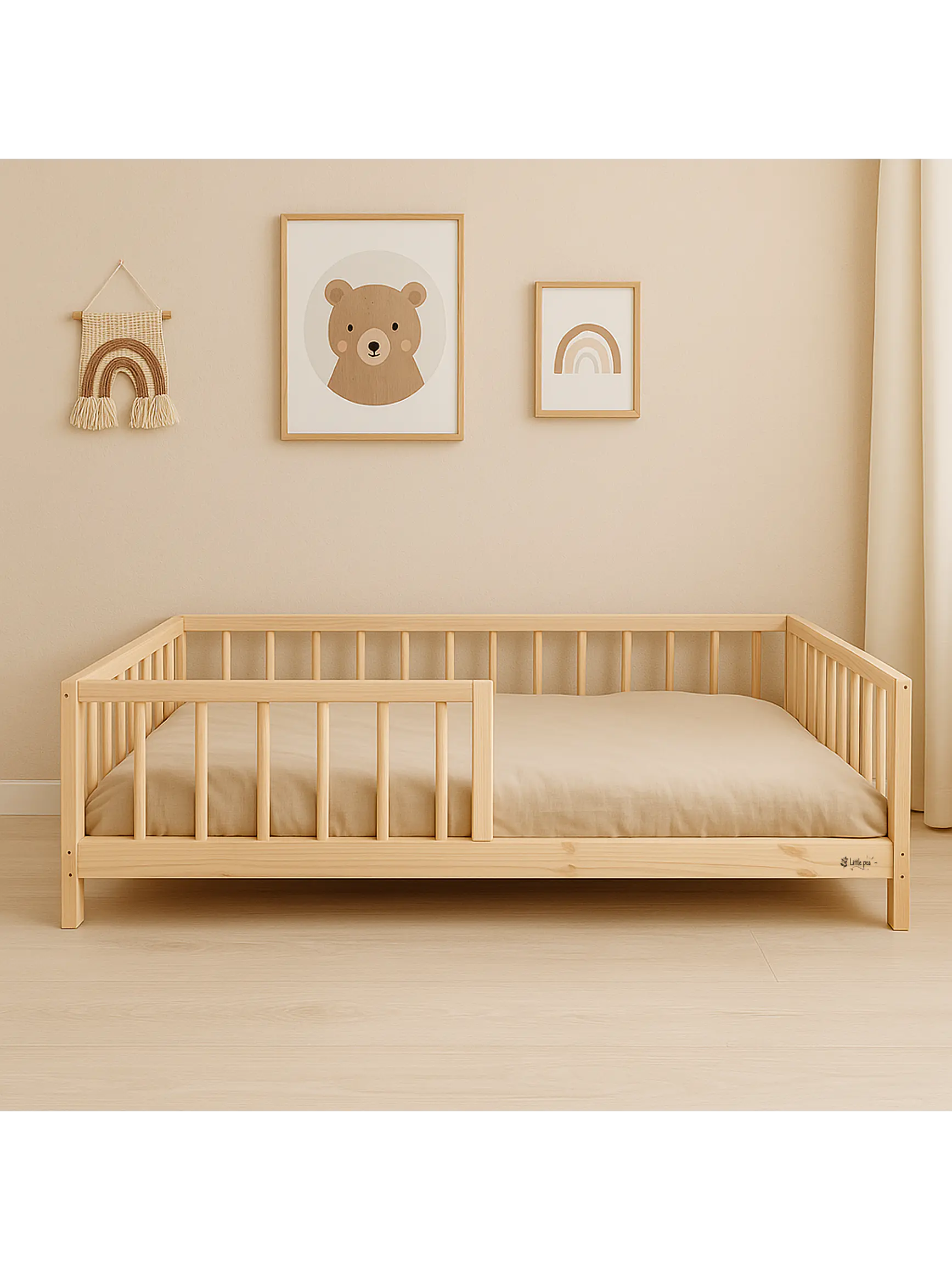 Cama Montessori com altura  1