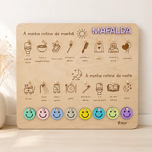 Painel de rotinas 