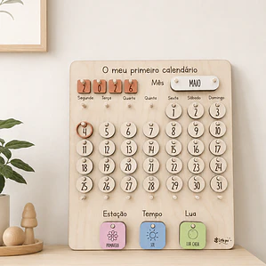 O meu primeiro calendário