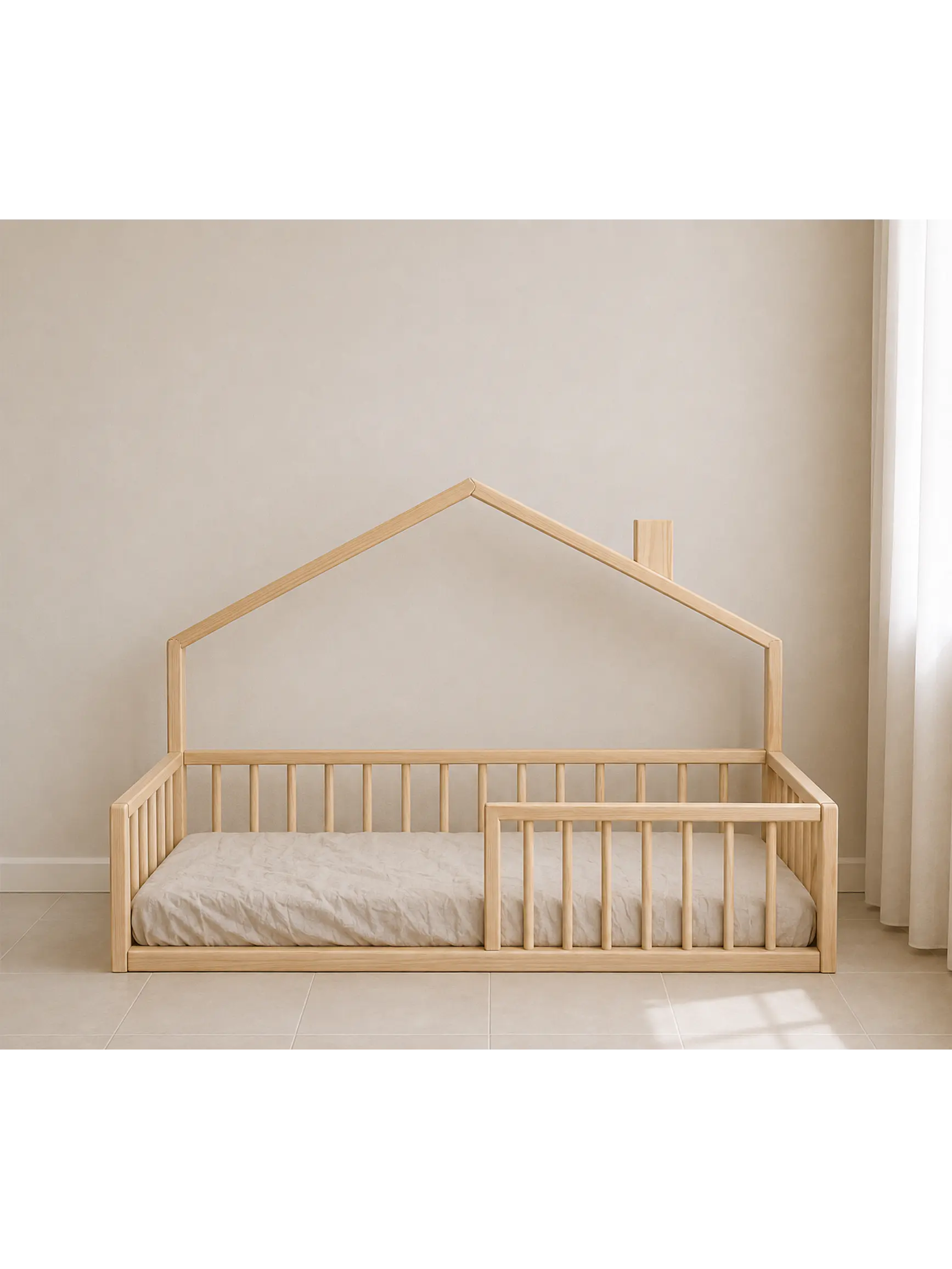 Cama casinha parede 1