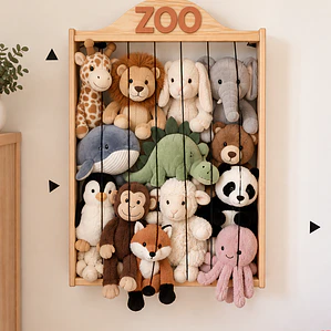 Shelf for stuffed animals 