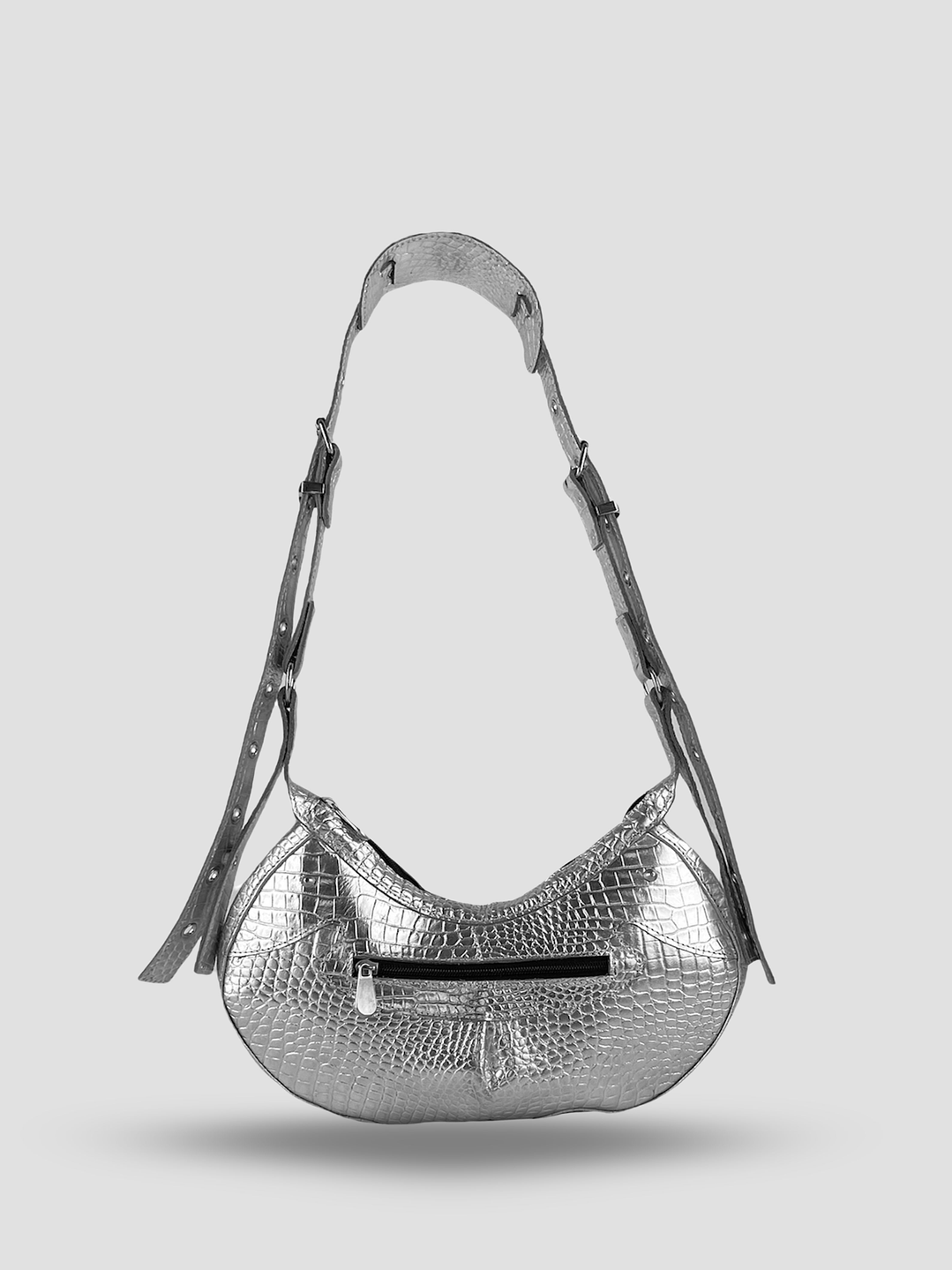 Cappu Silver Croco 1