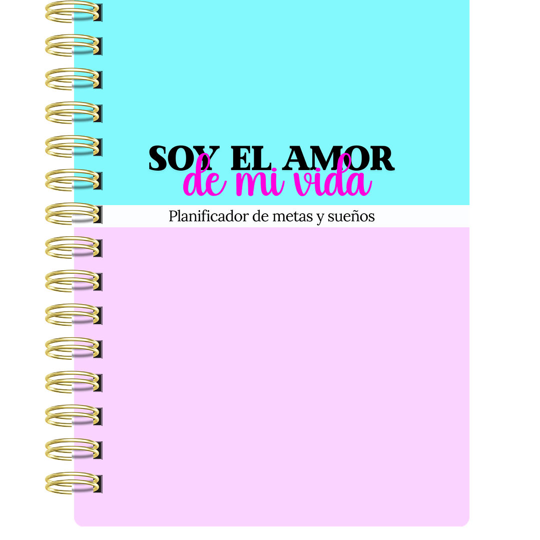 Agenda Soy el amor de mi vida 1