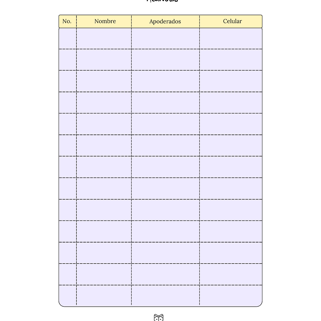 Agenda Docente Rosa 6