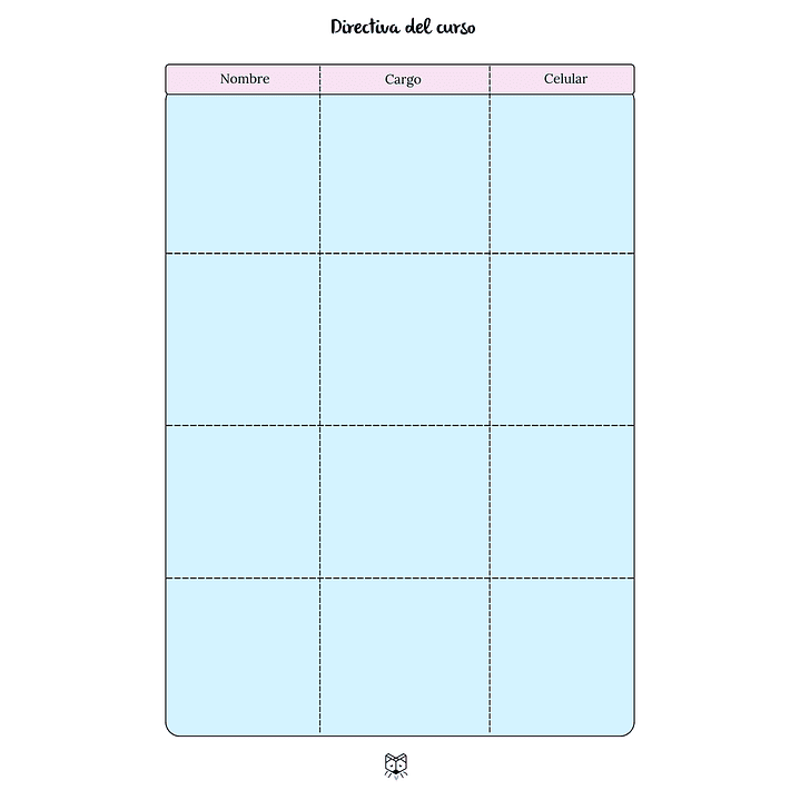 Agenda Docente Rosa 2