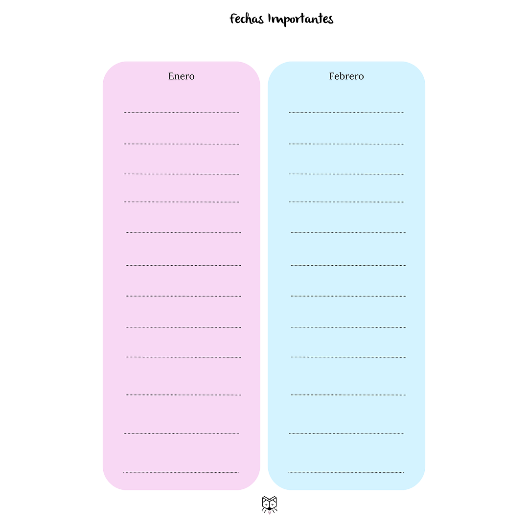 Agenda Docente Rosa 3