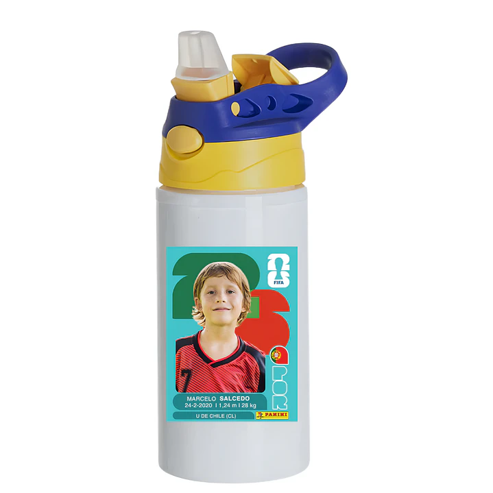 Botella Mundial con Bombilla niño 1