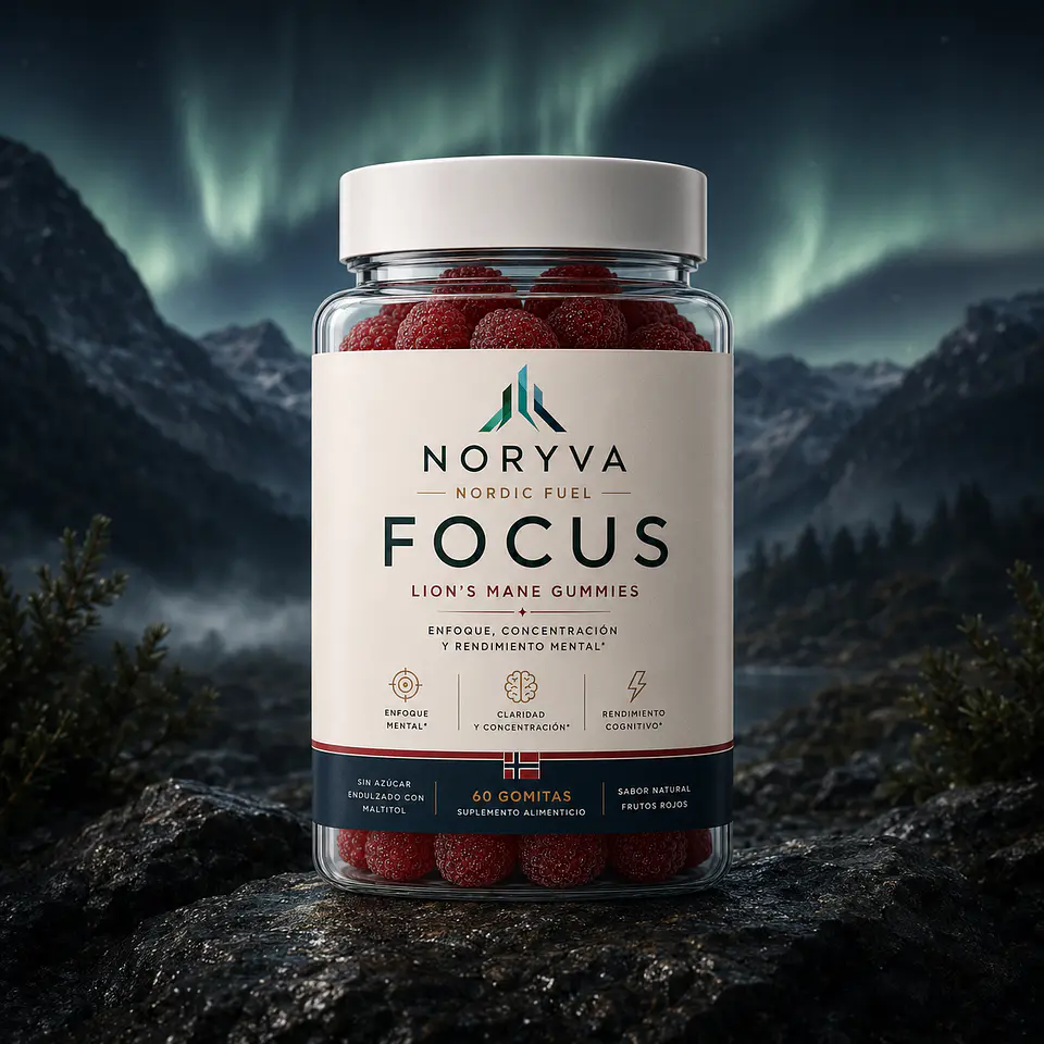 NORYVA FOCUS – Gomitas de Melena de León 1