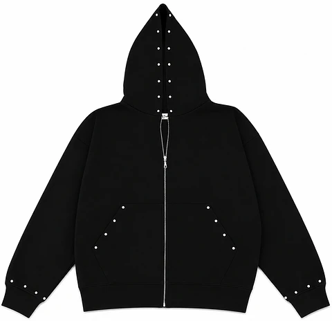 Zip hoodie "Studs"