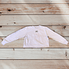 Hoodie Crop White