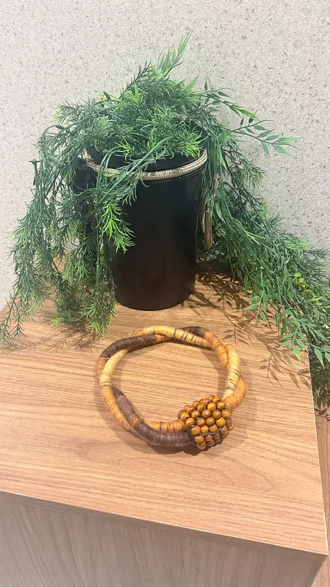 Escultura de Mesa e Parede - Mini Peça Orgânica