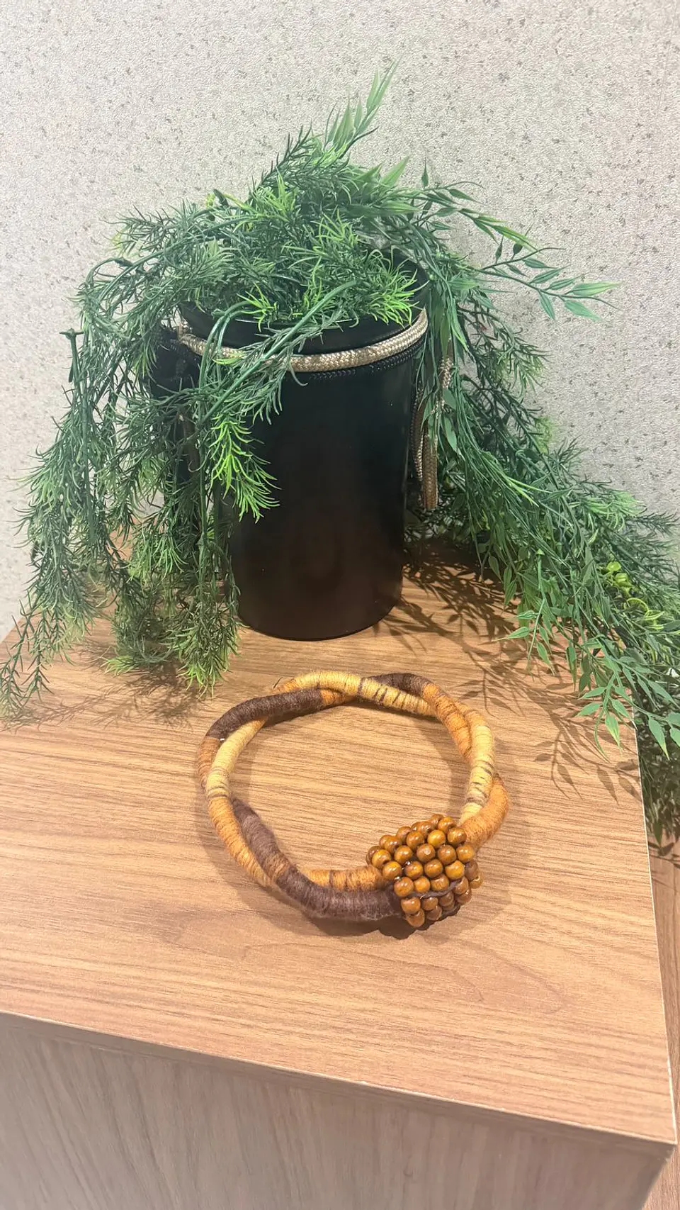 Escultura de Mesa e Parede - Mini Peça Orgânica 1