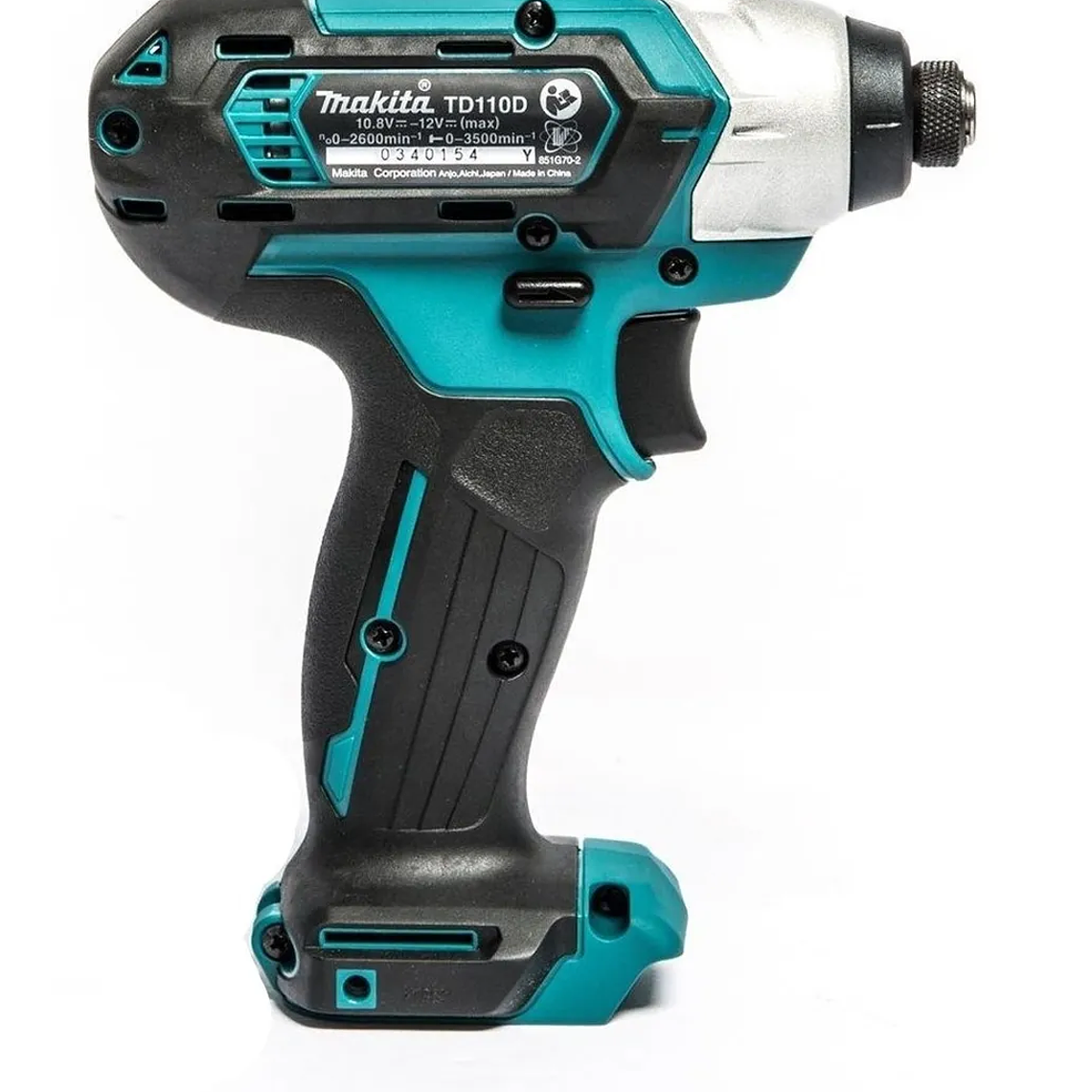 Atornillador de Impacto inalámbrico Makita TD110DZ (s/cargador ni batería) 2