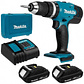 Taladro percutor inalámbrico 18V Makita DHP453SYE - Miniatura 2