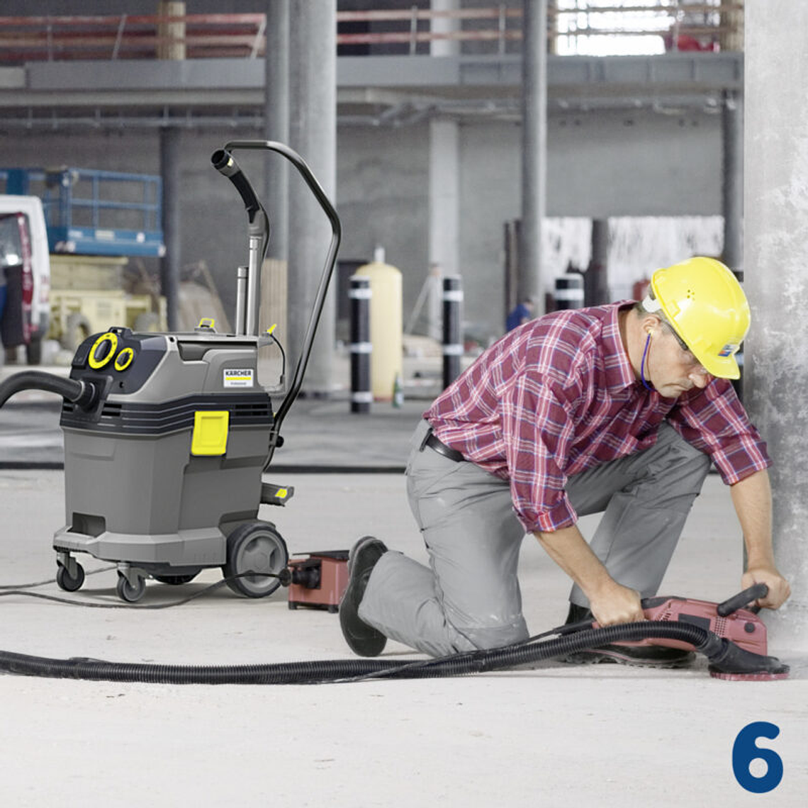 Aspiradora Profesional Polvo - Agua Karcher MOD. NT 40/1 TAC TE 2