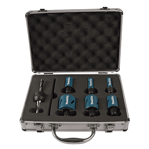 Set Sierra Copa Easy Change BiM 19,22,29,38,44,57 mm C/Adaptador plomer