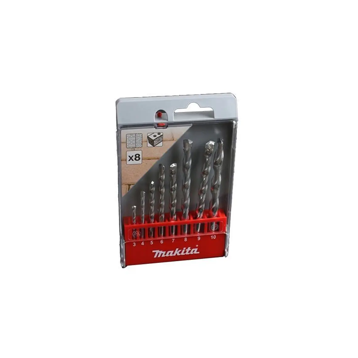 Set Broca para ladrillo Makita 2
