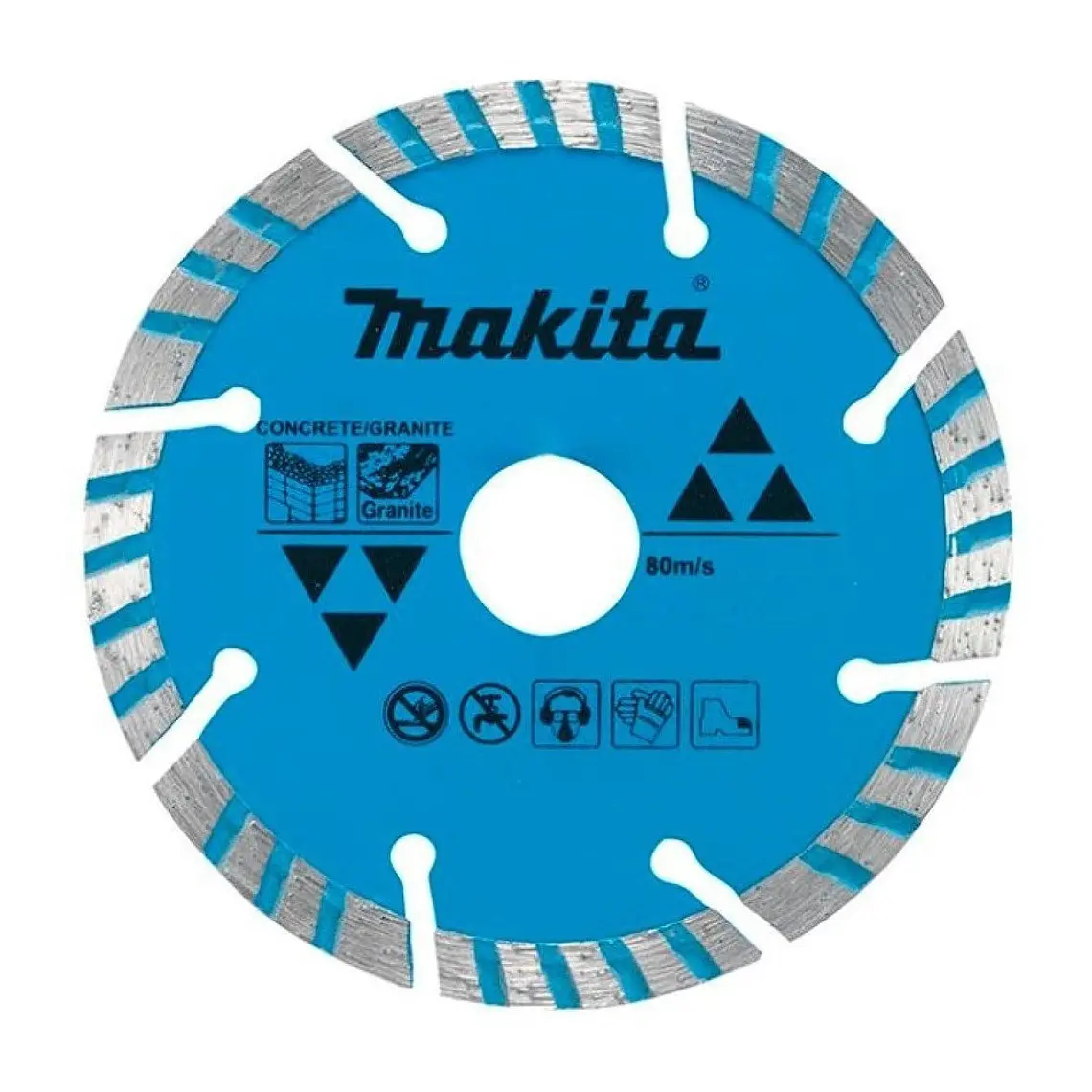 Disco Diamantado 115mmx22.23mm Turb./Seg Concreto Y Granito Makita 1