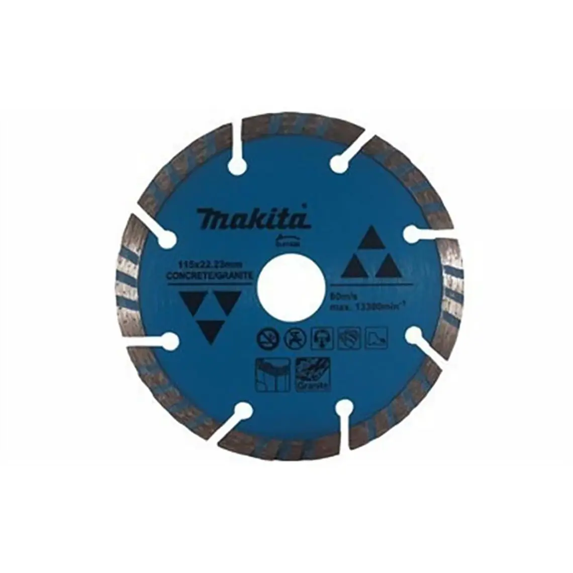 Disco Diamantado 230mmx22.23mm Turb./Seg Concreto Y Granito Makita 1