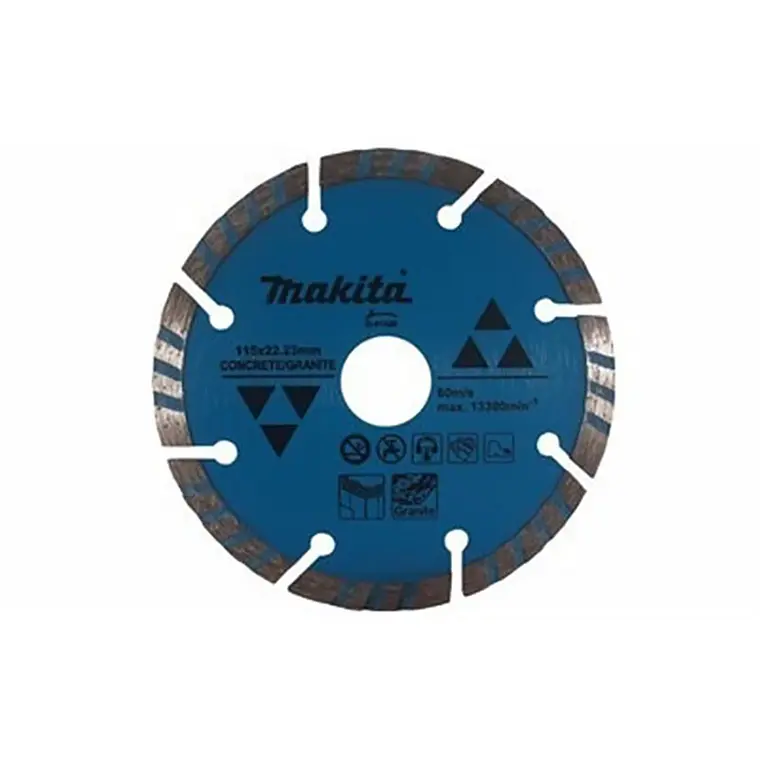Disco Diamantado 230mmx22.23mm Turb./Seg Concreto Y Granito Makita 1
