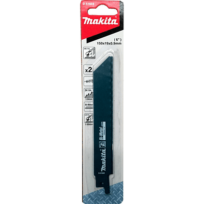 Hoja Sierra Sable (24t x 152 mm) Metal Makita