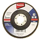 Disco Traslapado Makita 115 x 22 Gr 80 - Metal ángulo - Miniatura 2