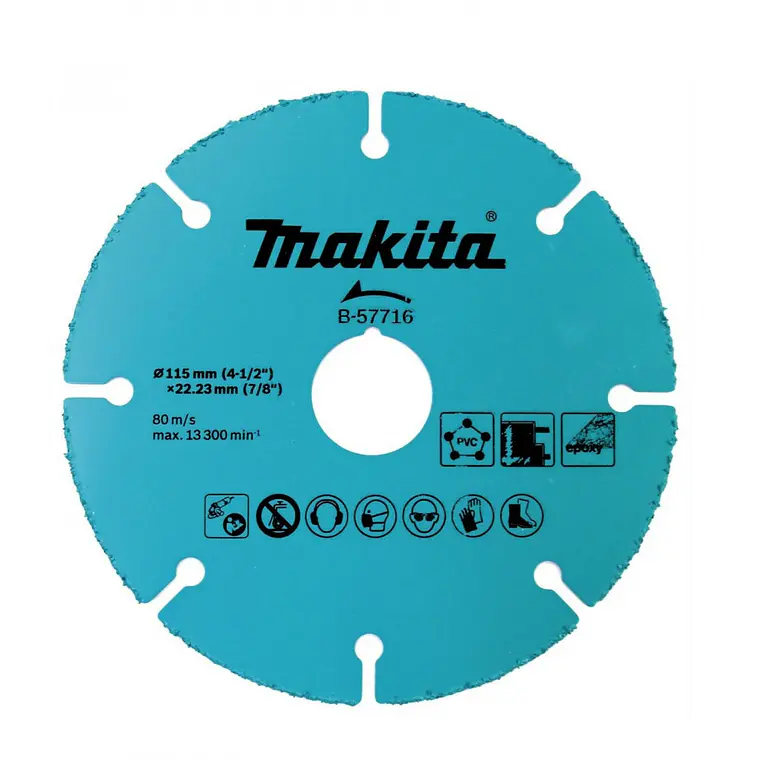 Disco De Sierra Grano Carburo 115mm x 1.0mm x 22.23mm - Hm Makita 1