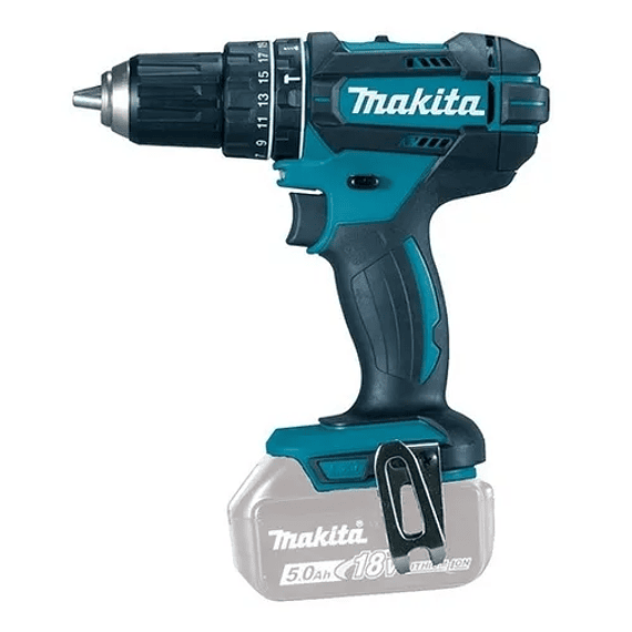 Taladro percutor inalámbrico Makita DHP482Z (s/cargador ni batería)- Image 1