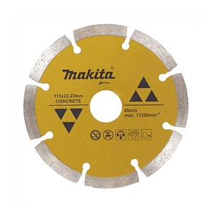 Disco Diamantado Segmentado P/Concreto 115x22.23mm Makita