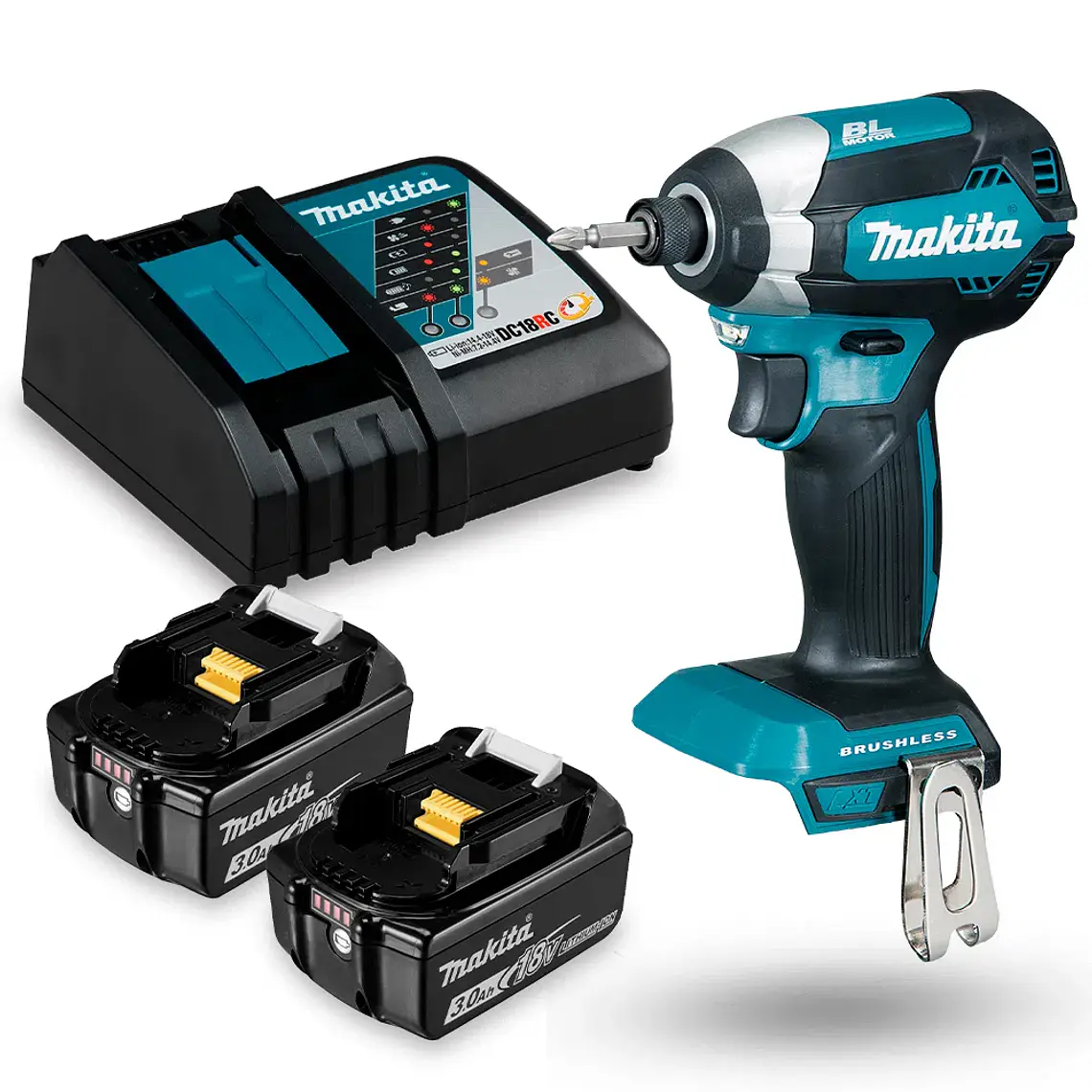 Atornillador de Impacto  18V Makita DTD153RFE 2