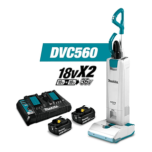 Aspiradora Vertical Inalámbrica Makita DVC560PT2