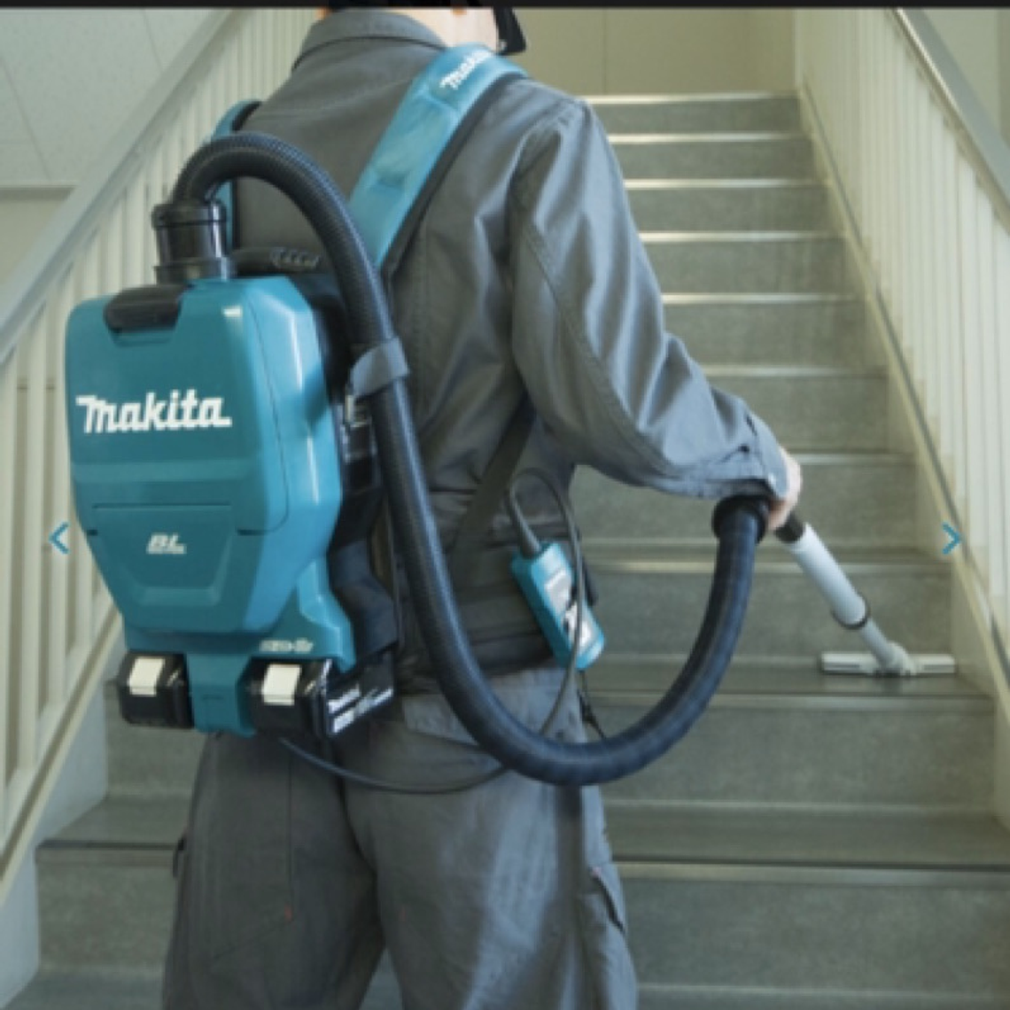 Aspiradora inalámbrica Mochila 18vx2 Makita DVC261ZX11 (s/cargador ni batería) 3