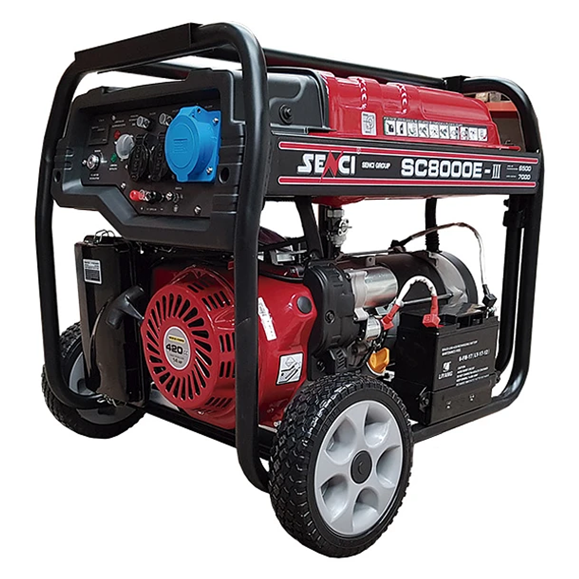 Generador a Gasolina SENCI 7.0 Kw SC8000 1