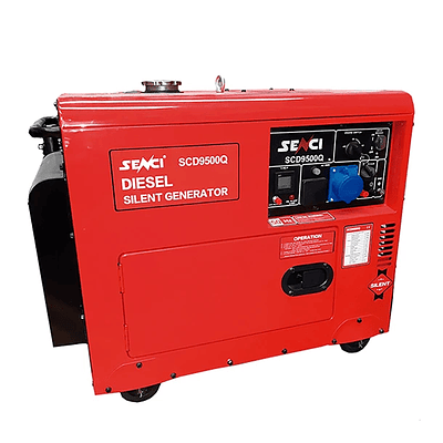Generador Diésel Senci Insonorizado 6kw SCD9500Q