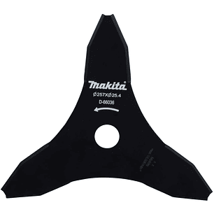 Cuchillo metal 3 puntas ET / 257 mm / 3,0 mm / 25,4 mm