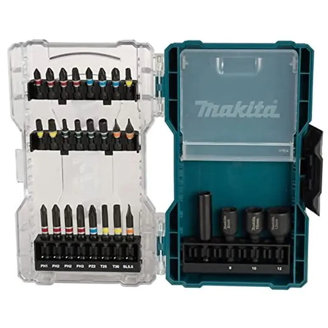 Set de puntas y adaptadores 28 pzs Makita E-07048 1