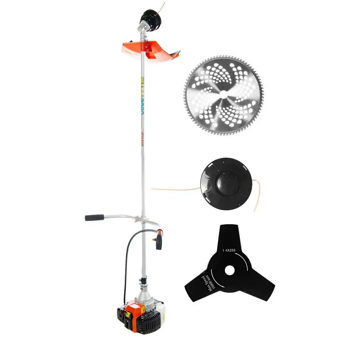 Desmalezadora  Wulkan  52CC 3ACC WK-BC-52-3A 1