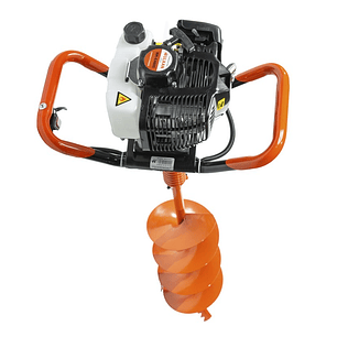 Ahoyador 60 cc 2.8HP + 3 Brocas (100-150-200mm) Wulkan WK-EA-60-3B