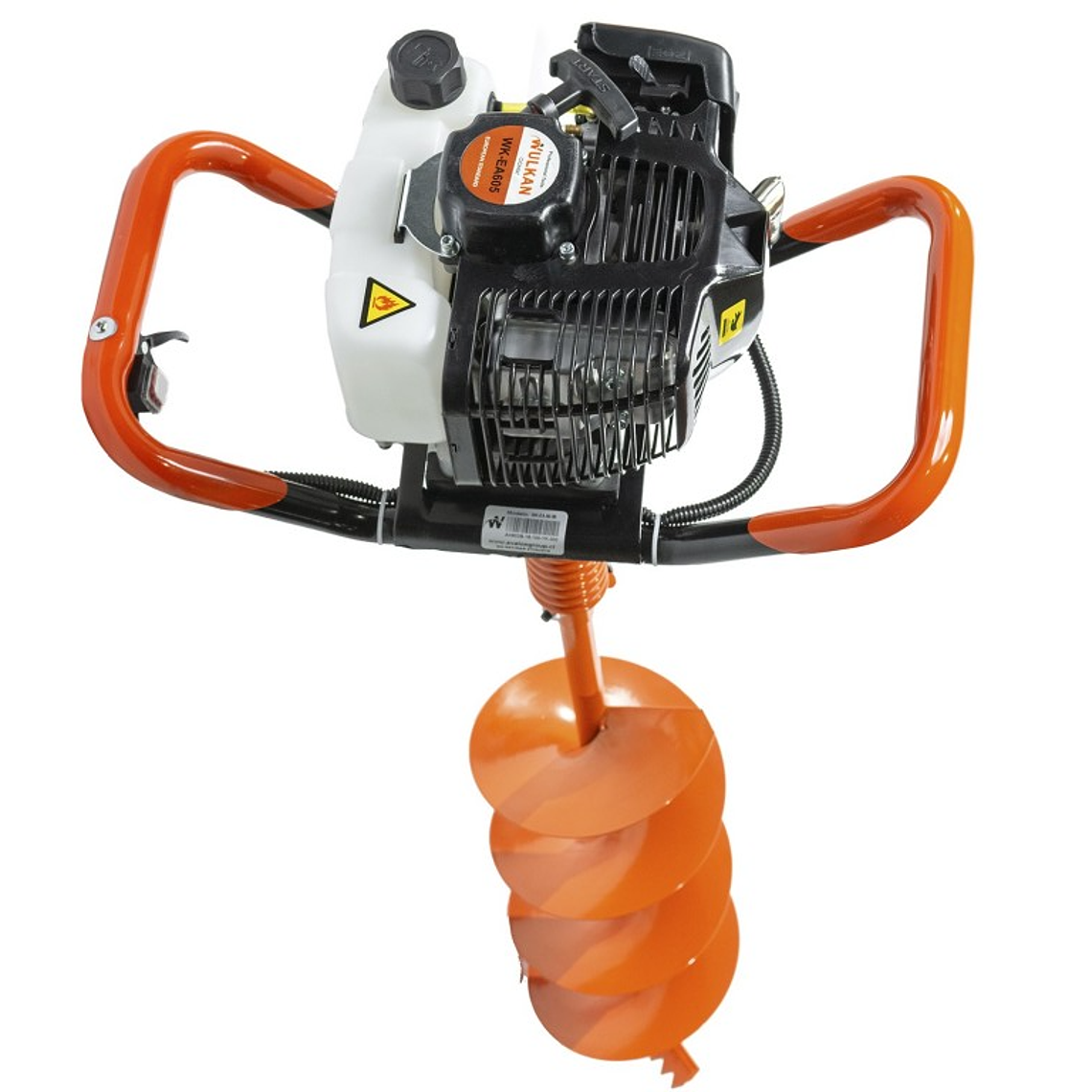 Ahoyador 60 cc 2.8HP + 3 Brocas (100-150-200mm) Wulkan WK-EA-60-3B 2