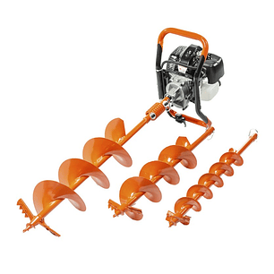 Ahoyador 60 cc 2.8HP + 3 Brocas (100-150-200mm) Wulkan WK-EA-60-3B